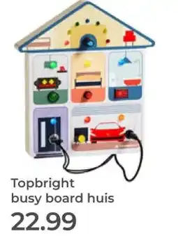 Prenatal Topbright busy board huis aanbieding