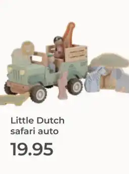 Prenatal Little Dutch safari auto aanbieding