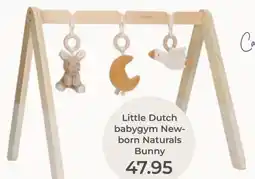 Prenatal Little Dutch babygym New- born Naturals Bunny aanbieding