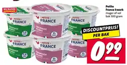 Nettorama Petite France kwark aanbieding