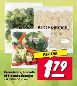 Nettorama Groentemix, broccoli- of bloemkoolroosjes aanbieding