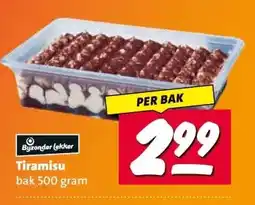Nettorama Tiramisu aanbieding