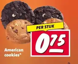 Nettorama American cookies aanbieding