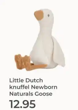 Prenatal Little Dutch knuffel Newborn Naturals Goose aanbieding