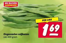Nettorama Ongesneden snijbonen aanbieding