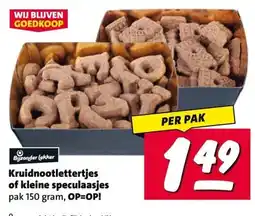 Nettorama Kruidnootlettertjes of kleine speculaasjes aanbieding