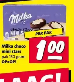 Nettorama Milka choco mini stars aanbieding