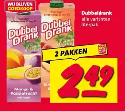 Nettorama Dubbeldrank aanbieding