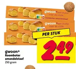 Nettorama gwoonº Roomboter amandelstaaf aanbieding