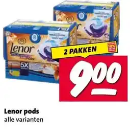 Nettorama Lenor pods aanbieding