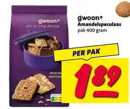 Nettorama gwoono Amandelspeculaas aanbieding