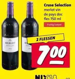 Nettorama Cruse Selection aanbieding