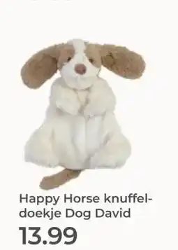 Prenatal Happy Horse knuffel- doekje Dog David aanbieding