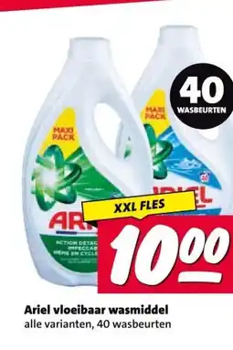 Nettorama Ariel vloeibaar wasmiddel aanbieding