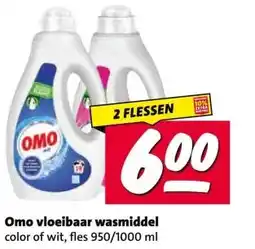 Nettorama Omo vloeibaar wasmiddel aanbieding