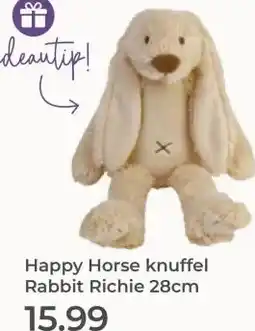 Prenatal Happy Horse knuffel Rabbit Richie 28cm aanbieding