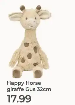 Prenatal Happy Horse giraffe Gus 32cm aanbieding