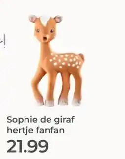 Prenatal Sophie de giraf hertje fanfan aanbieding
