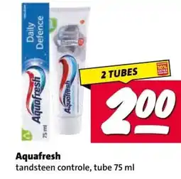 Nettorama Aquafresh aanbieding