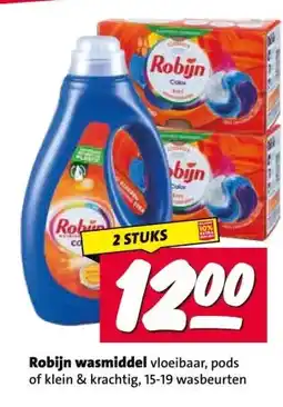 Nettorama Robijn wasmiddel aanbieding