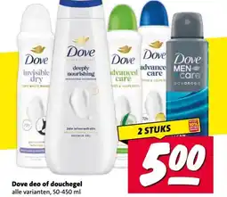 Nettorama Dove deo of douchegel aanbieding