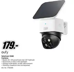 MediaMarkt Eufy SoloCam S340 Camera aanbieding
