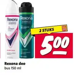 Nettorama Rexona deo aanbieding