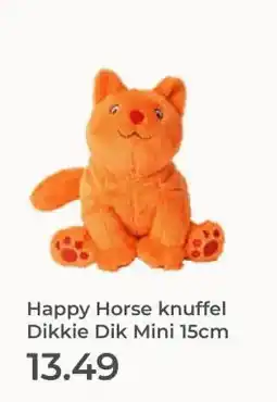 Prenatal Happy Horse knuffel Dikkie Dik Mini 15cm aanbieding
