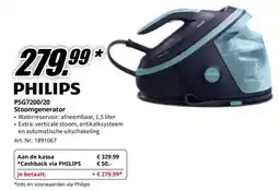 MediaMarkt PHILIPS PSG7200/20 Stoomgenerator aanbieding
