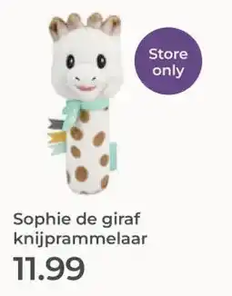 Prenatal Sophie de giraf knijprammelaar aanbieding