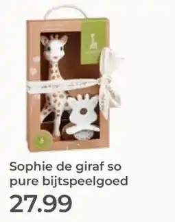 Prenatal Sophie de giraf so pure bijtspeelgoed aanbieding