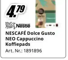 MediaMarkt NESCAFÉ Dolce Gusto NEO Cappuccino Koffiepads aanbieding