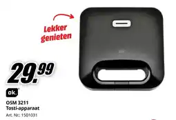 MediaMarkt Ok. OSM 3211 Tosti-apparaat aanbieding