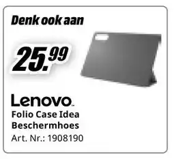 MediaMarkt Lenovo Folio Case Idea Beschermhoes aanbieding
