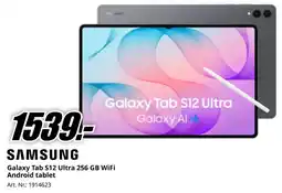 MediaMarkt Galaxy Tab S12 Ultra 256 GB WiFi Android tablet aanbieding