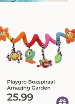 Prenatal Playgro Boxspiraal Amazing Garden aanbieding