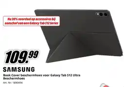 MediaMarkt Book Cover beschermhoes voor Galaxy Tab S12 Ultra Beschermhoes aanbieding