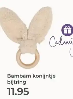 Prenatal Bambam konijntje bijtring aanbieding