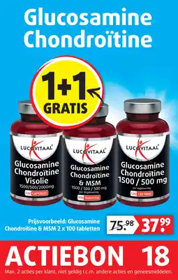 Lucovitaal Glucosamine Chondroïtine aanbieding