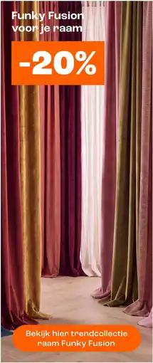 Kwantum Funky Fusion voor je raam -20% aanbieding