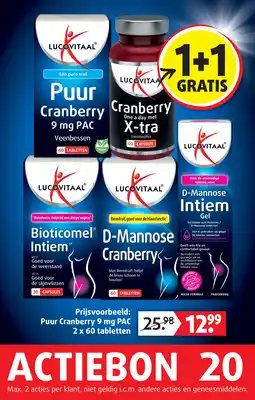 Lucovitaal Puur Cranberry aanbieding