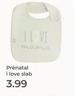 Prenatal Prénatal i love slab aanbieding