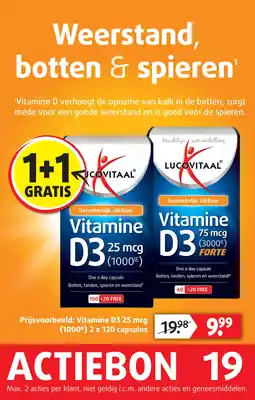 Lucovitaal Vitamine D3 aanbieding