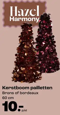 Kwantum Kerstboom pailetten aanbieding