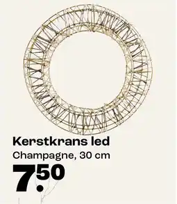 Kwantum Kerstkrans led aanbieding