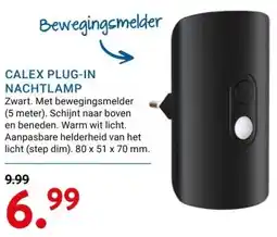 Kluswijs CALEX PLUG-IN NACHTLAMP aanbieding