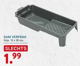 Kluswijs SAM VERFBAK aanbieding