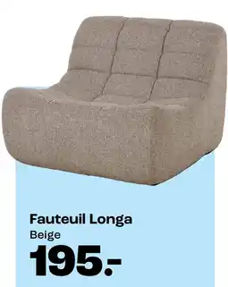 Kwantum Fauteuil Longa aanbieding