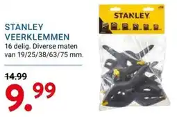 Kluswijs STANLEY VEERKLEMMEN aanbieding