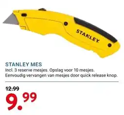 Kluswijs STANLEY MES aanbieding